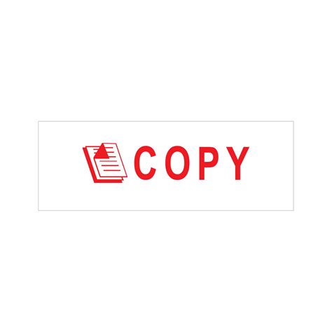 Copy Stock Stamp 4911169 38x14mm Rubber Stamps Online Singapore
