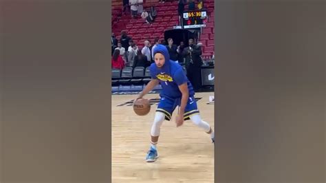 Steph Currys Pregame Drills At Ftx Arena Youtube