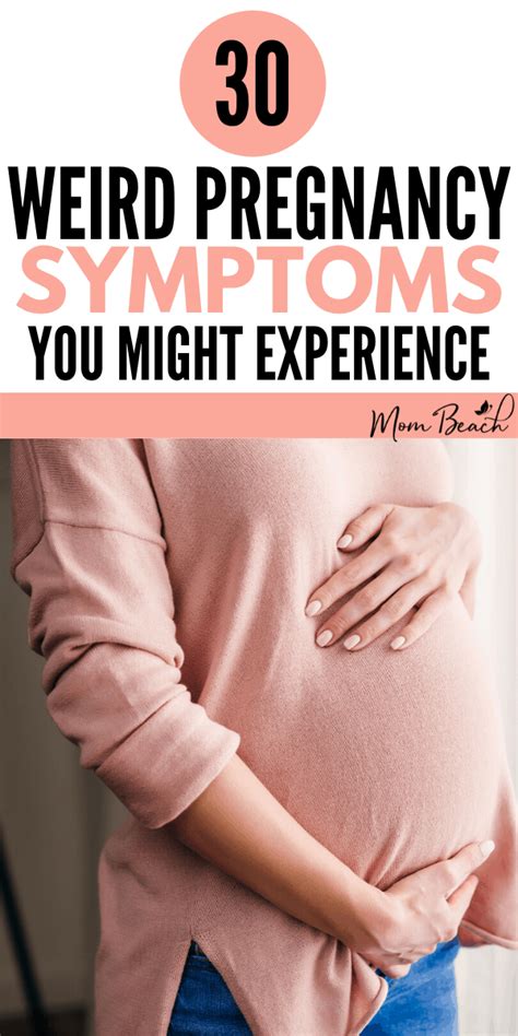 31 Weird Pregnancy Symptoms That Will Shock You Expert Reviewed Artofit