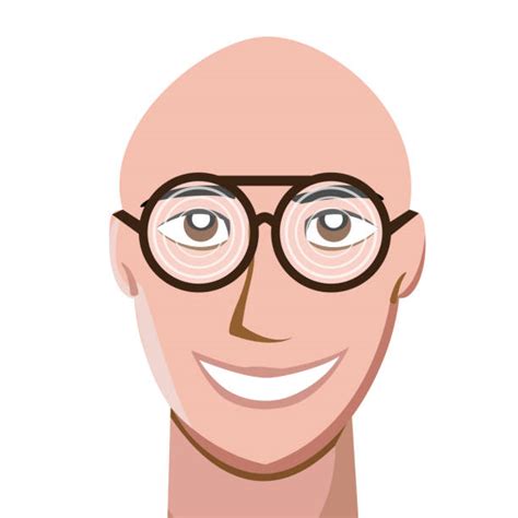 Clip Art Of A Smiling Bald Man Illustrations Royalty Free Vector