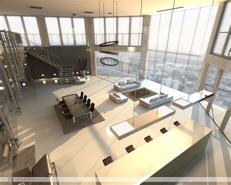 This is very common in minimalist homes. Living Rooms With Great Views