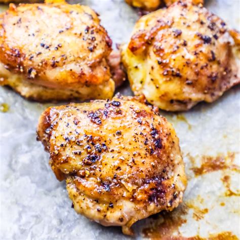 Easy Crunchy Delicious Baked Ranch Chicken Thighs Are A Super Simple