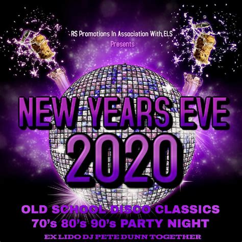 NEW YEARS EVE 2020 OLD SCHOOL DJ DISCO PARTY Tickets | The ...