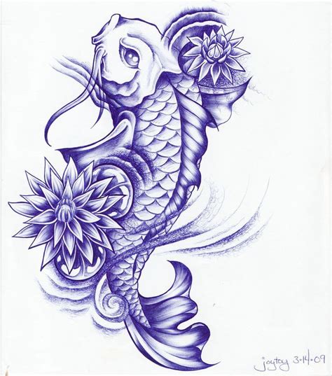 25 Best Purple Koi Tattoo Images On Pinterest Fish Tattoos Koi Fish