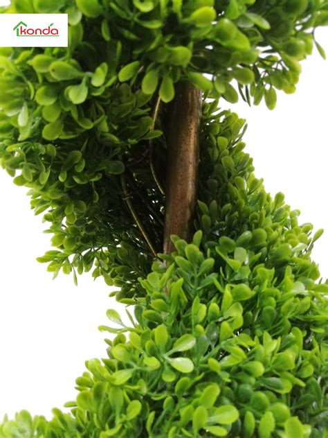 Artificial Boxwood Topiary Tree Landscaping Evergreen