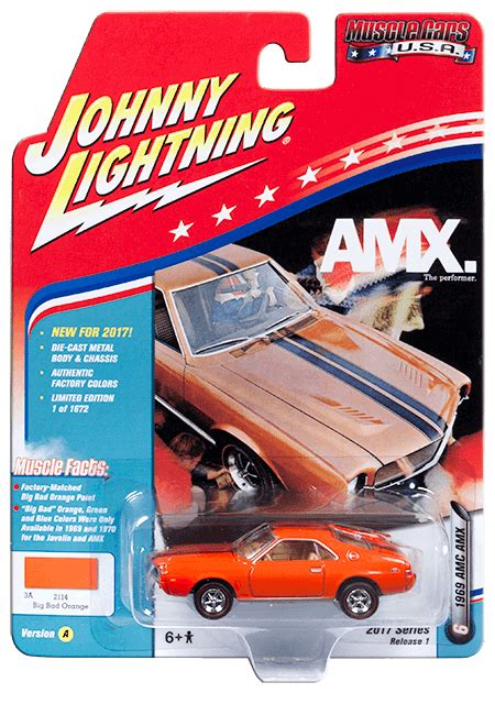 Johnny Lightning Muscle Cars Usa 2017 Release Diecast Indonesia