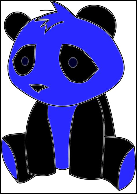 Blue Panda Baby Insanebluepanda By Mxcastielgutierrez On Deviantart