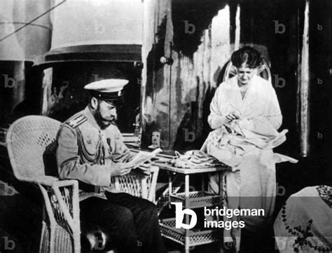 Nicholas Ii With His Wife Alexandra Feodorovna Ca 1914