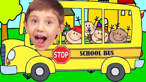 Wheels On The Bus Nursery Rhymes For Babies Kids Video Youtube