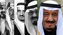 Saudi Arabien - Stammbaum der saudischen Königsfamilie