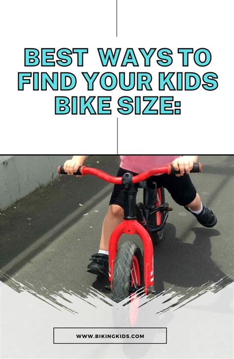 How To Measure Kids Bike Size To Get The Perfect Bike Biking Kids