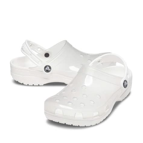 Crocs Classic Translucent Clog White 21ss I