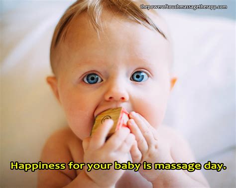 Importance Of The Power Of Touch Massage Therapy Baby Massage | The