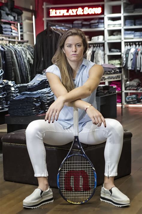 Maria sakkari x luke zocchi in the ultimate instagram live spartan workout head to @mariasakkari's instagram 6pm aedt thursday for a ringside seat! Maria Sakkari @ Replay Jeans