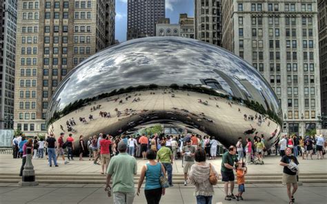 Conceived by british artist anish kapoor and constructed from 168 stainless steel plates with no visible seams, the polished surfaces of this. Image result for the bean sculpture chicago | Sculpture, Image, Clouds