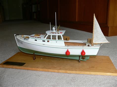 Maine Lobster Boat 1 Pandys Model Boats