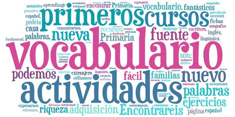 Blog Del Tercer Ciclo PÉrez GaldÓs AmpliaciÓn De Vocabulario