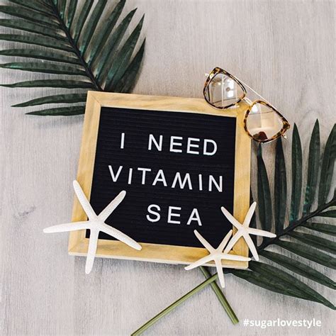 Who Needs Vitamin Sea Beach Quote Vacation Inspiration Vitamin Sea