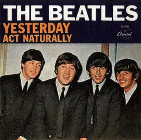 Yesterday Single Artwork Usa The Beatles Bible