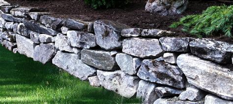 Natural Stone Garden Wall Craftsman Landscape Vancouver By
