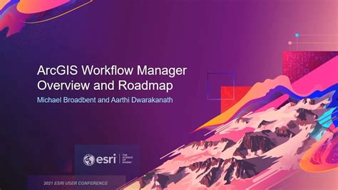 Arcgis Workflow Manager Overview And Roadmap Uc 2021 Youtube