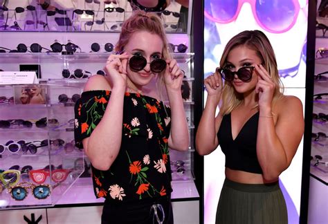 Celebrities Trands Olivia Holt Perverse Sunglasses Working Showroom Grand Opening In Los