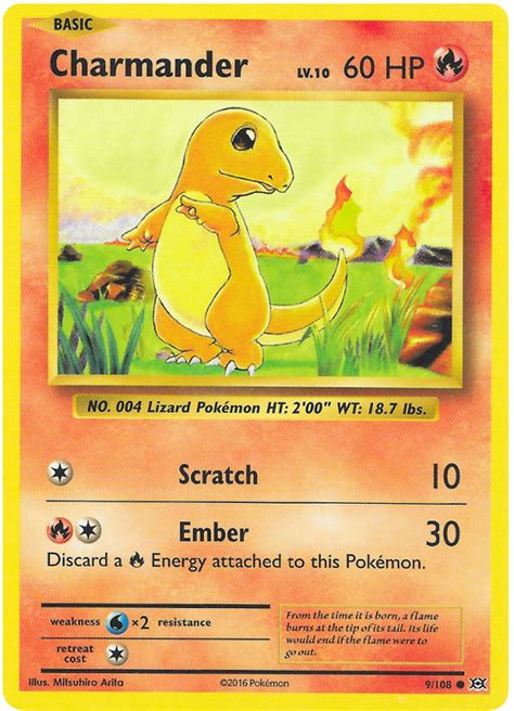Maybe you would like to learn more about one of these? Charmander - Evolutions #9 Pokemon Card