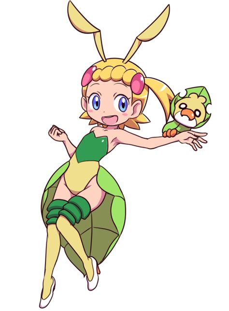 Nollety Bonnie Pokemon Leavanny Sewaddle Creatures Company Game Freak Nintendo