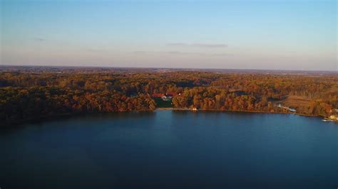 Steuben County Indiana Fall Beauty From A Birds Eye View Clear