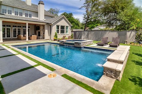 Geometric Pool Designs Dallas Highland Park And Plano Pools And Hot Tubs