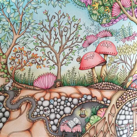 Johanna Basford Coloring Book Enchanted Forest