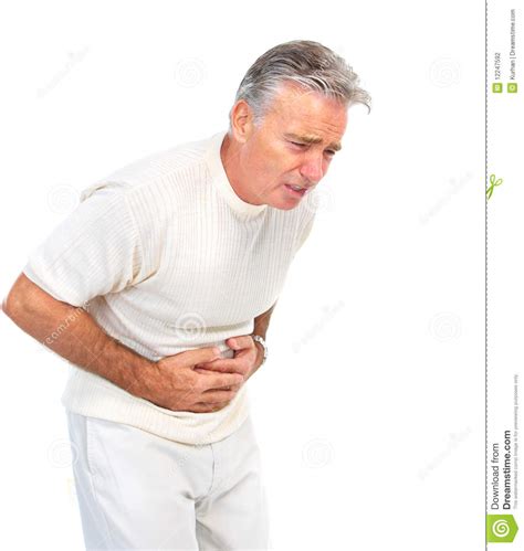 Stomach Pain Stock Photography Image 12247592