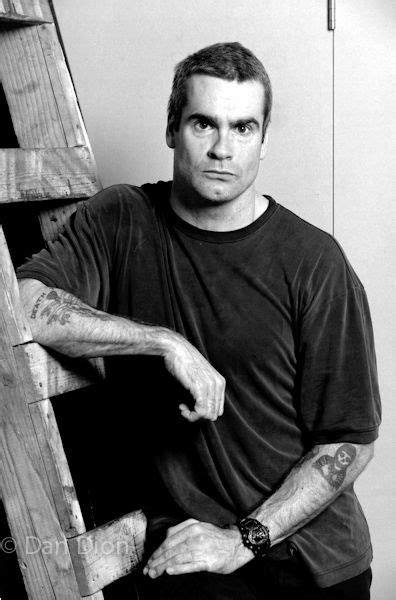 Portrait Of Monologist Henry Rollins By Photographer Dan Dion Henry