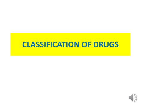 Solution Classification Of Drugs Studypool