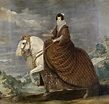 Queen Isabel de Borbon on Horseback Painting by Diego Velazquez