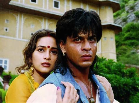 Shahrukh Khan and Madhuri Dixit | Bollywood glamour, Madhuri dixit