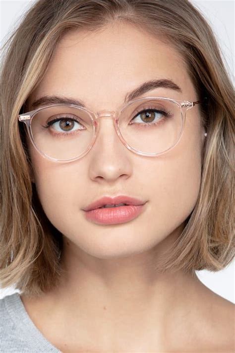 Amity Round Rose Gold Full Rim Eyeglasses Eyebuydirect Fashion Eye Glasses Glasses For