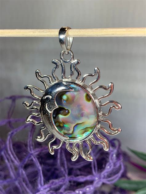 Sun Necklace Celestial Jewelry Moon Jewelry Anniversary Gift Boho