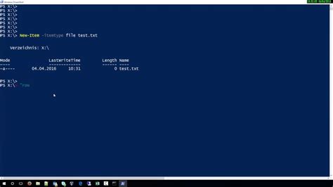 How To Create New File In Powershell YouTube