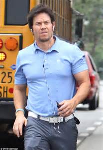 Mark Wahlberg Steps Out With Unfortunately Placed Package