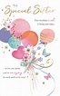 To A Special Sister Embellished Birthday Greeting Card | Cards