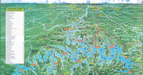 15 Lake Of The Ozarks Map With Mile Markers And Bars Ideas In 2021