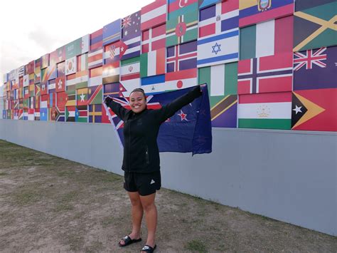 Weightlifter Kanah Andrews Nahu Named New Zealand Youth Olympic Games Team Flagbearer New