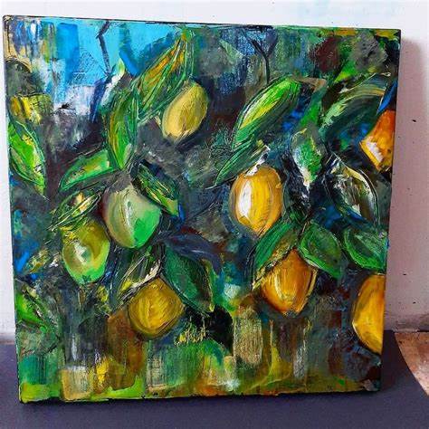 Масло "Лимоны" | Painting, Art Картинка - Масло "Лимоны" | Painting, Art