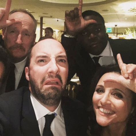 Julia Louis Dreyfus From 2016 Golden Globes Instagrams And Twitpics E