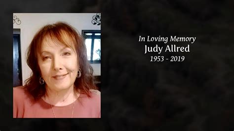 Judy Allred Tribute Video