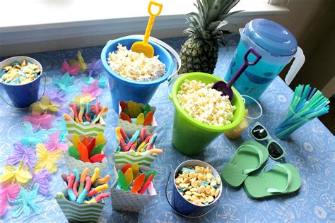Indoor Beach Themed Movie Day For Kids Mom Wife Busy Life Indoor