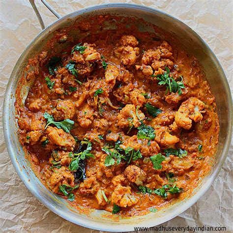Vegan Cauliflower Tikka Masala Madhus Everyday Indian