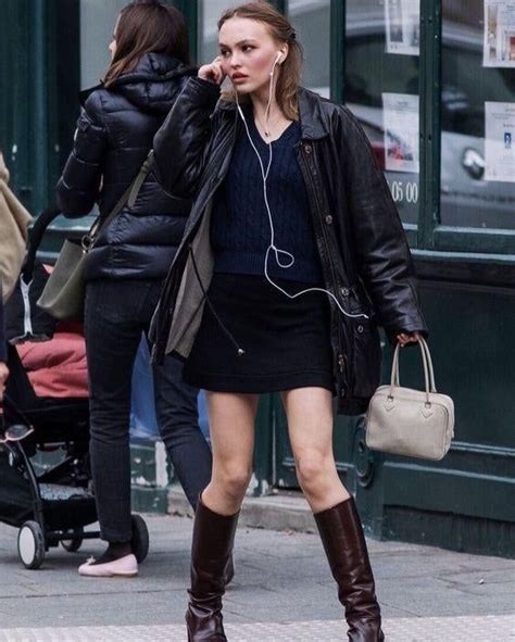Outfit Look Outfit Inspo Mode Inspo Mode Inspiration Lily Rose Depp Street Style Lilly Rose