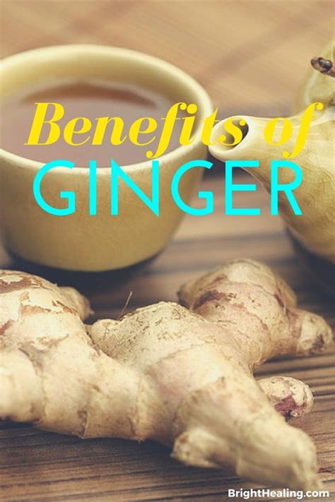 Getting To Know The Many Health Benefits Of Ginger Brighthealing Com
